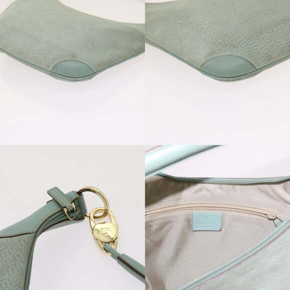GUCCI GG Canvas Shoulder Bag Light Blue 001 001 - Picture 11 of 13